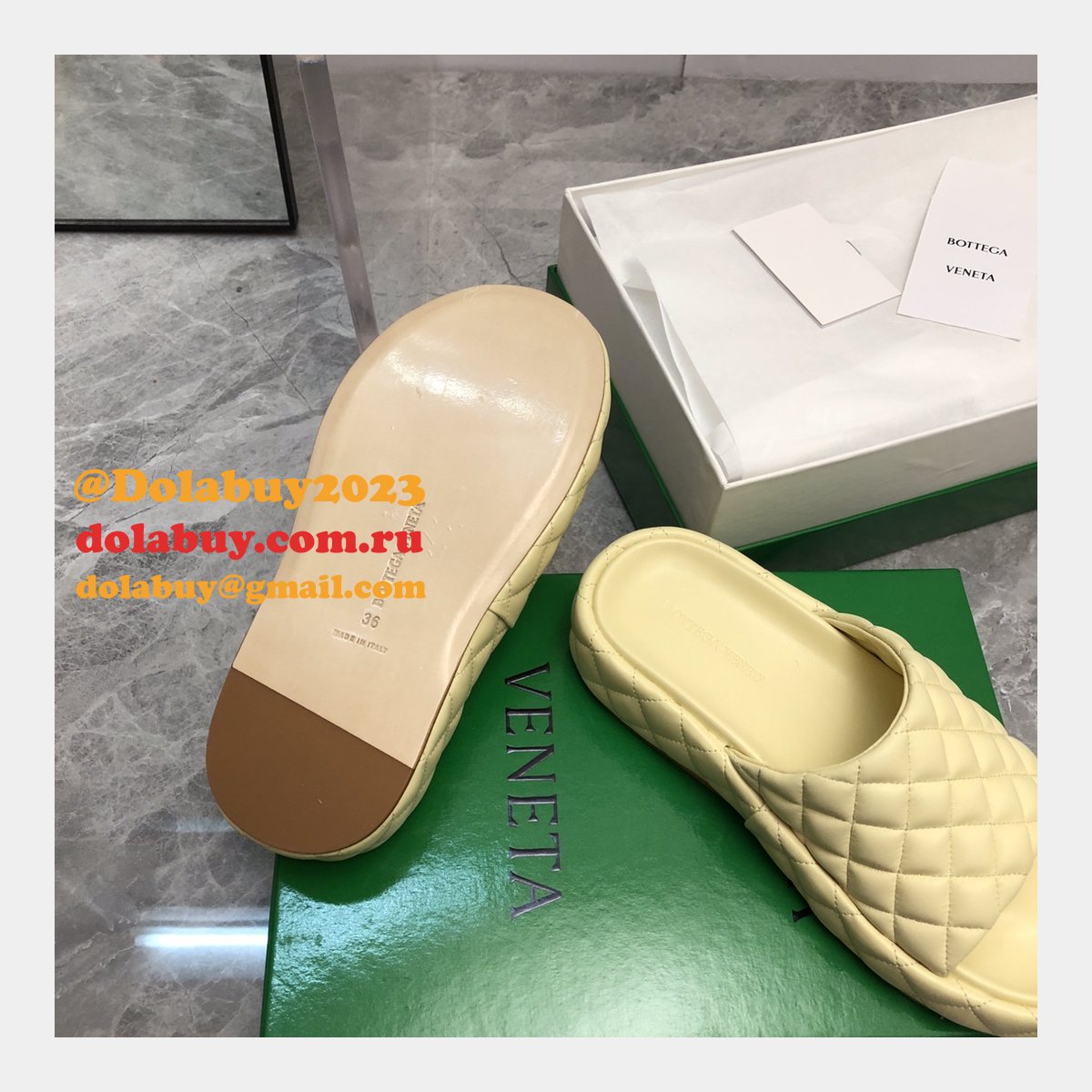 Fashionreps Shoes Bottega Veneta Slippers Replica Wholesale