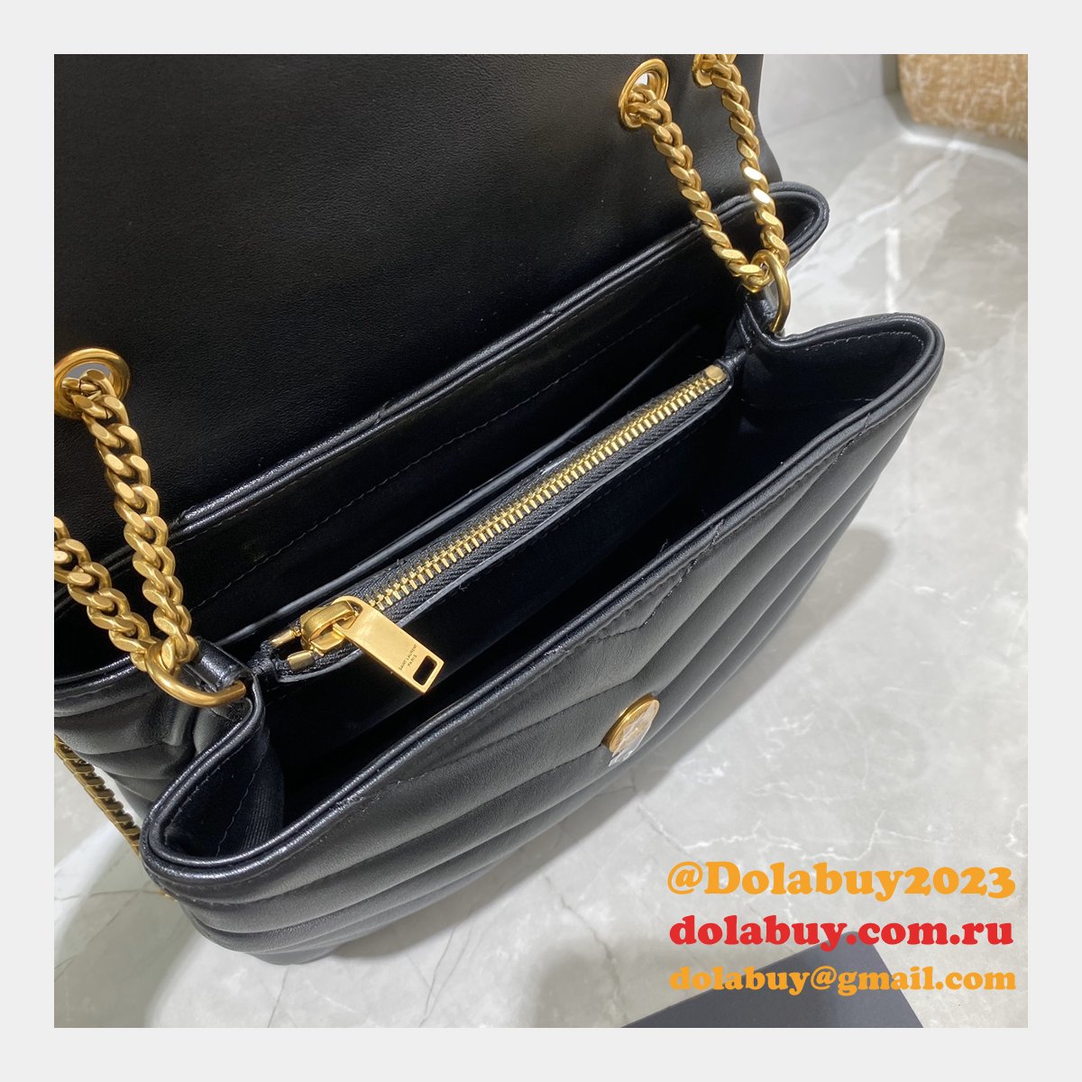 Replica AAA+ YSL LOULOU 494699 SHOULDER BAG 25CM