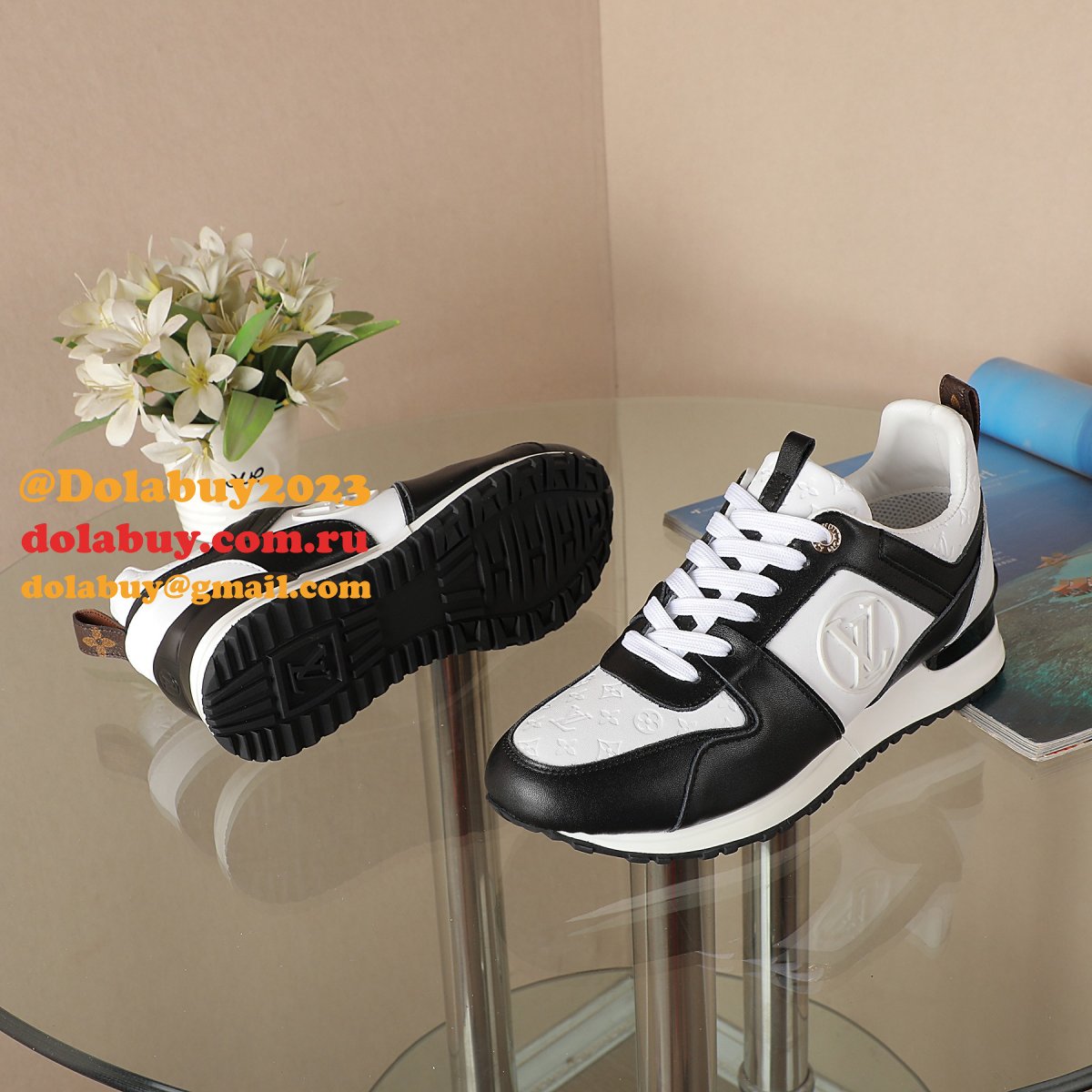 Inspired Louis Vuittons Cheap Run Away Monogram Replica Sports Shoes