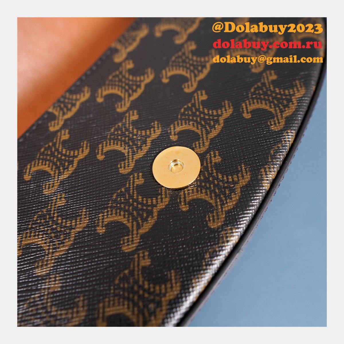 High Quality Céline Mirror Tabou Clutch 10I592 Bag replica handbags