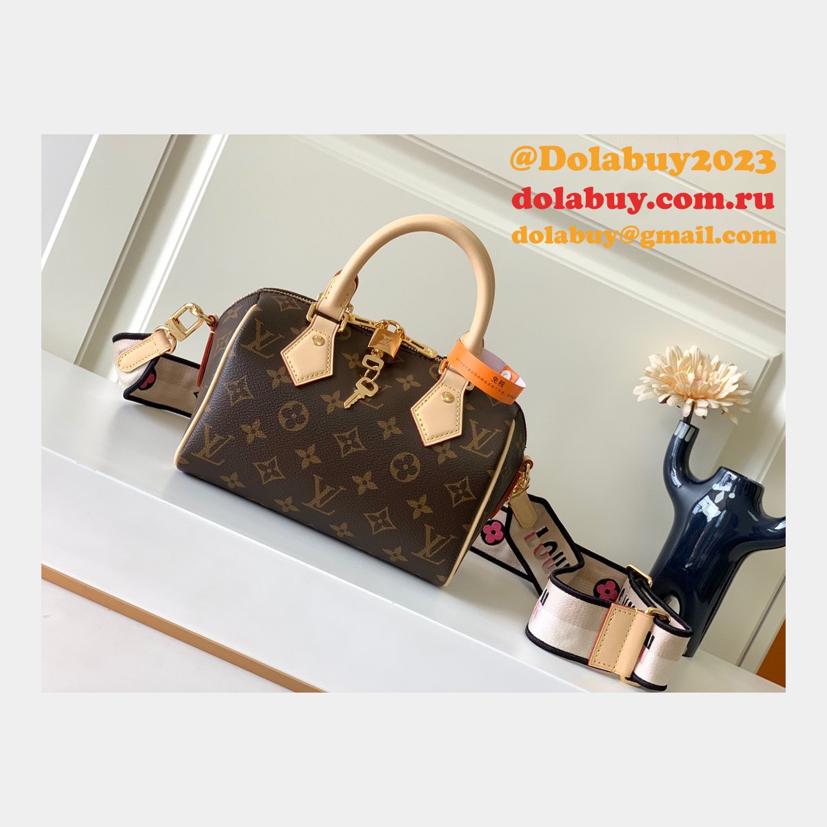Speedy Knockoff Louis Vuitton M46234 Bandoulière 20 Monogram Bag