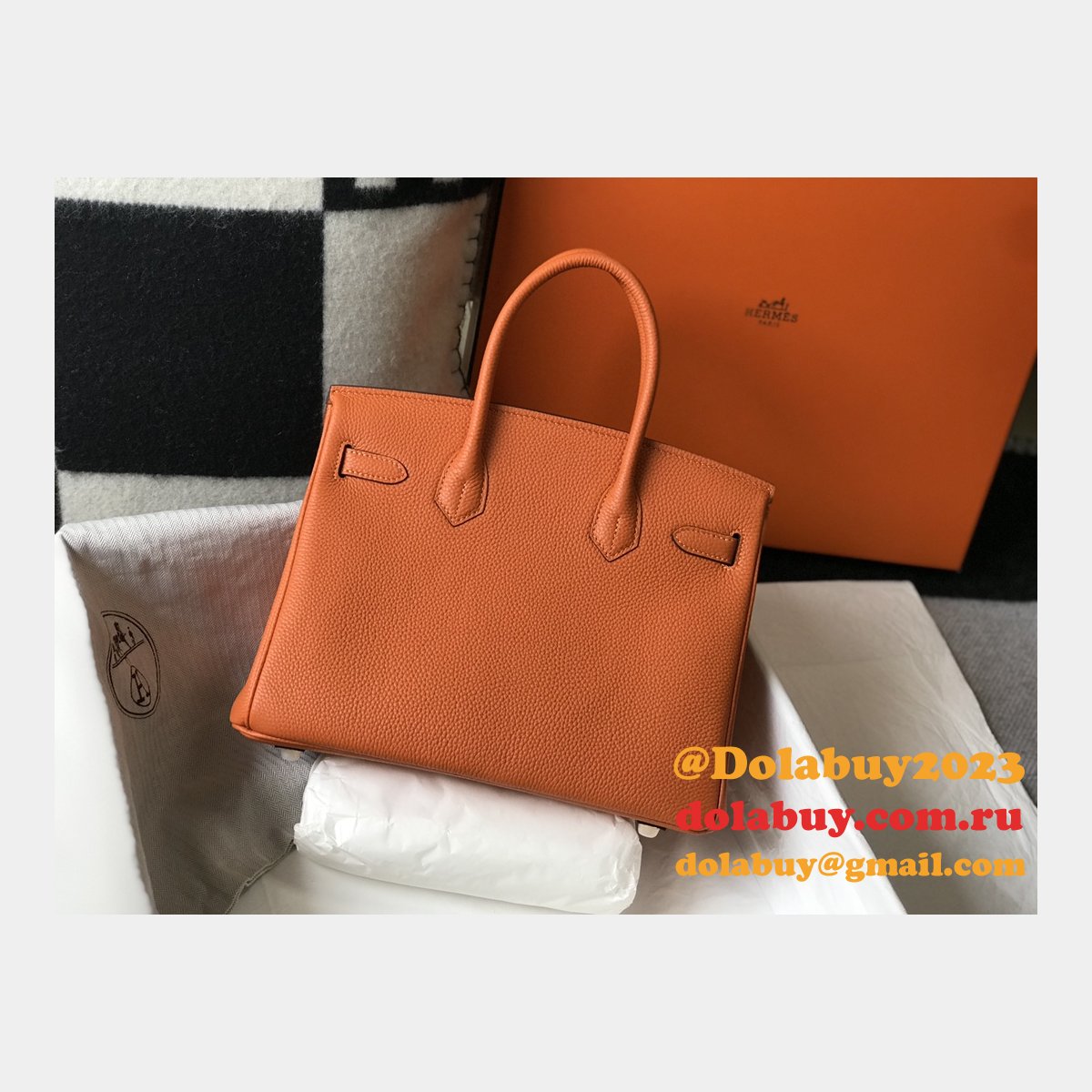 Customize Best Quality Replica Hermes Birkin 30cm 1:1 Handbags on Sale
