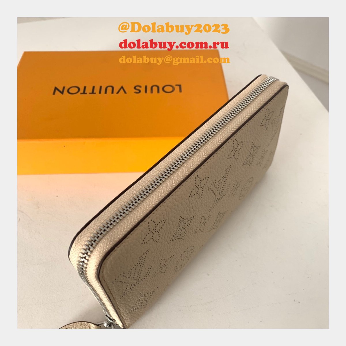 Louis Vuitton M61867 Fake Zippy Wallet Mahina Multiple Colour