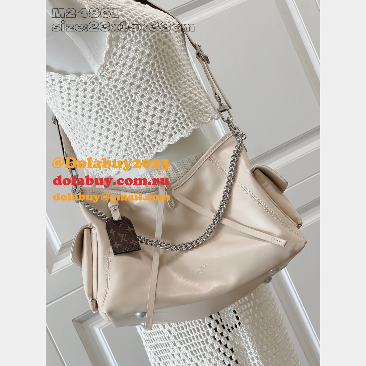 Louis Vuitton M12919 Designer Copy CarryAll Cargo Vibe Bag