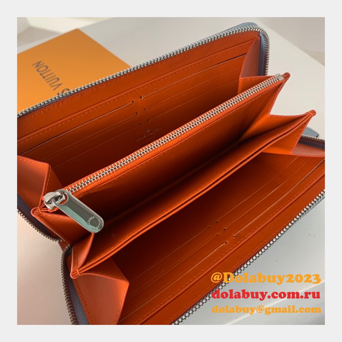 Louis Vuitton M61867 Fake Zippy Wallet Mahina Multiple Colour