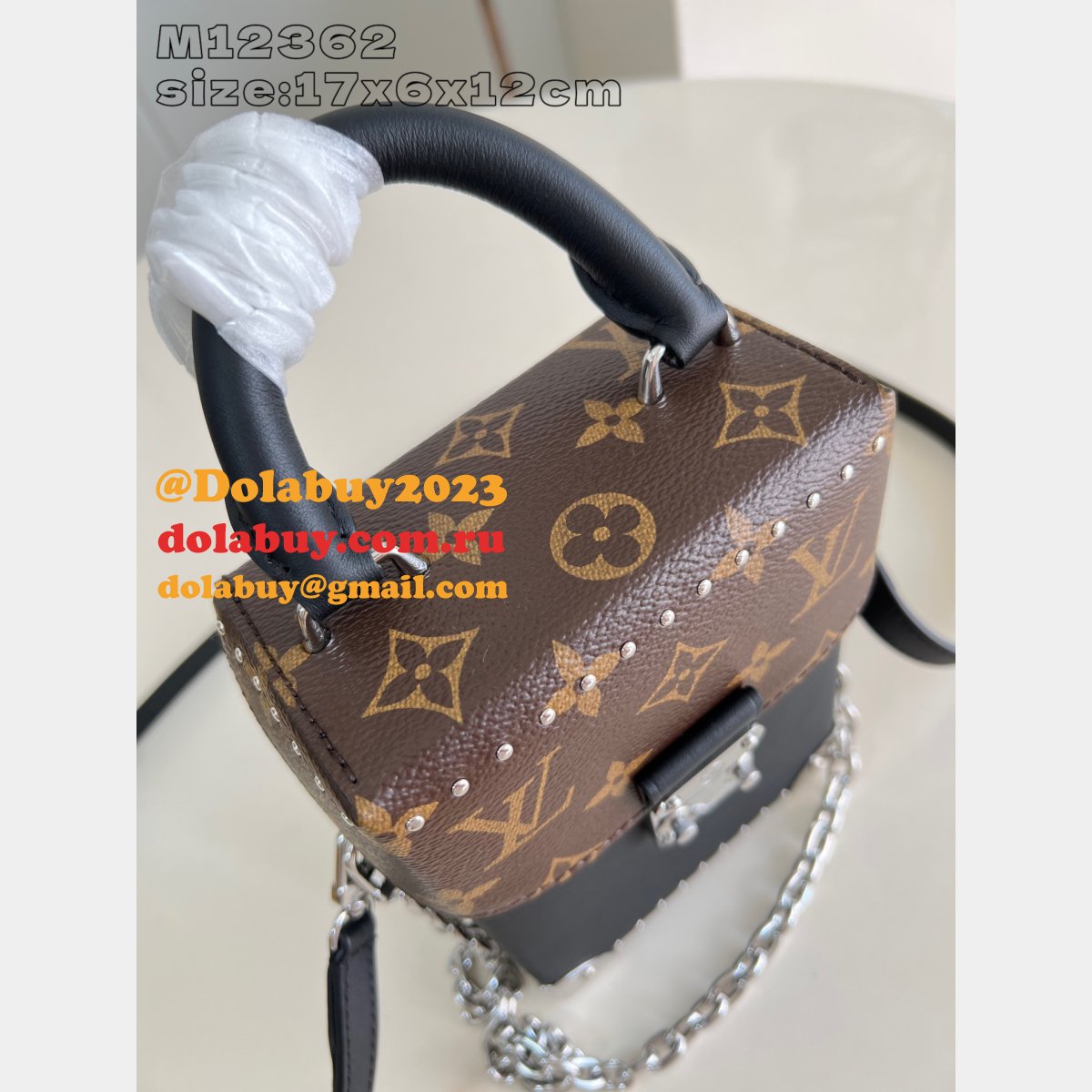 Top Best M12362 Camera Box Vibe LV Duplicate Bag