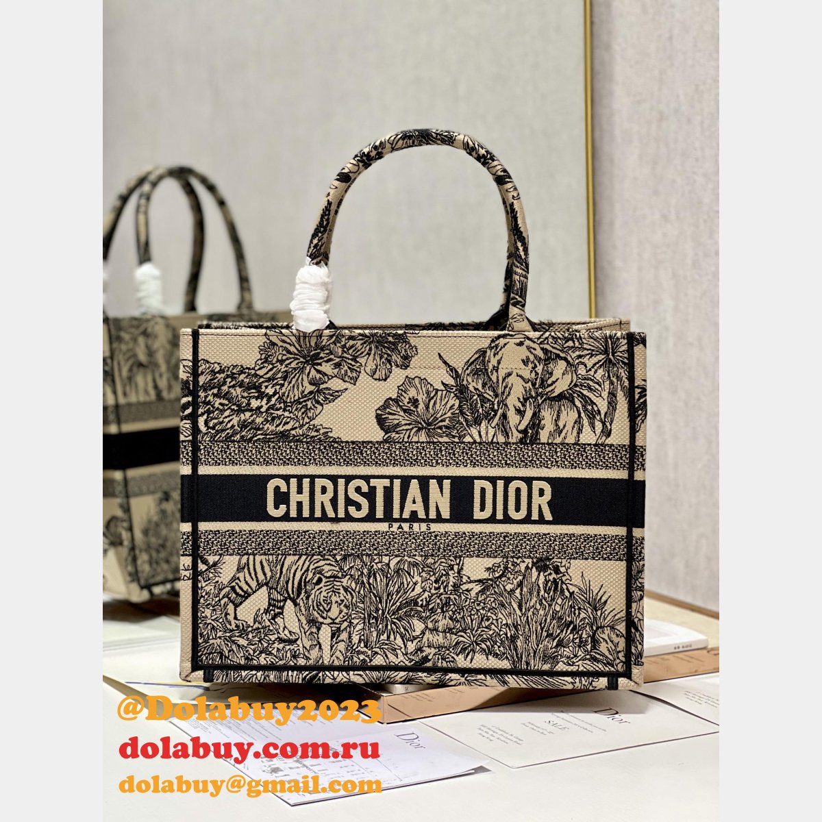 High Replica Bayadere D-Stripes Dior Sale 26.5/36/42CM Online