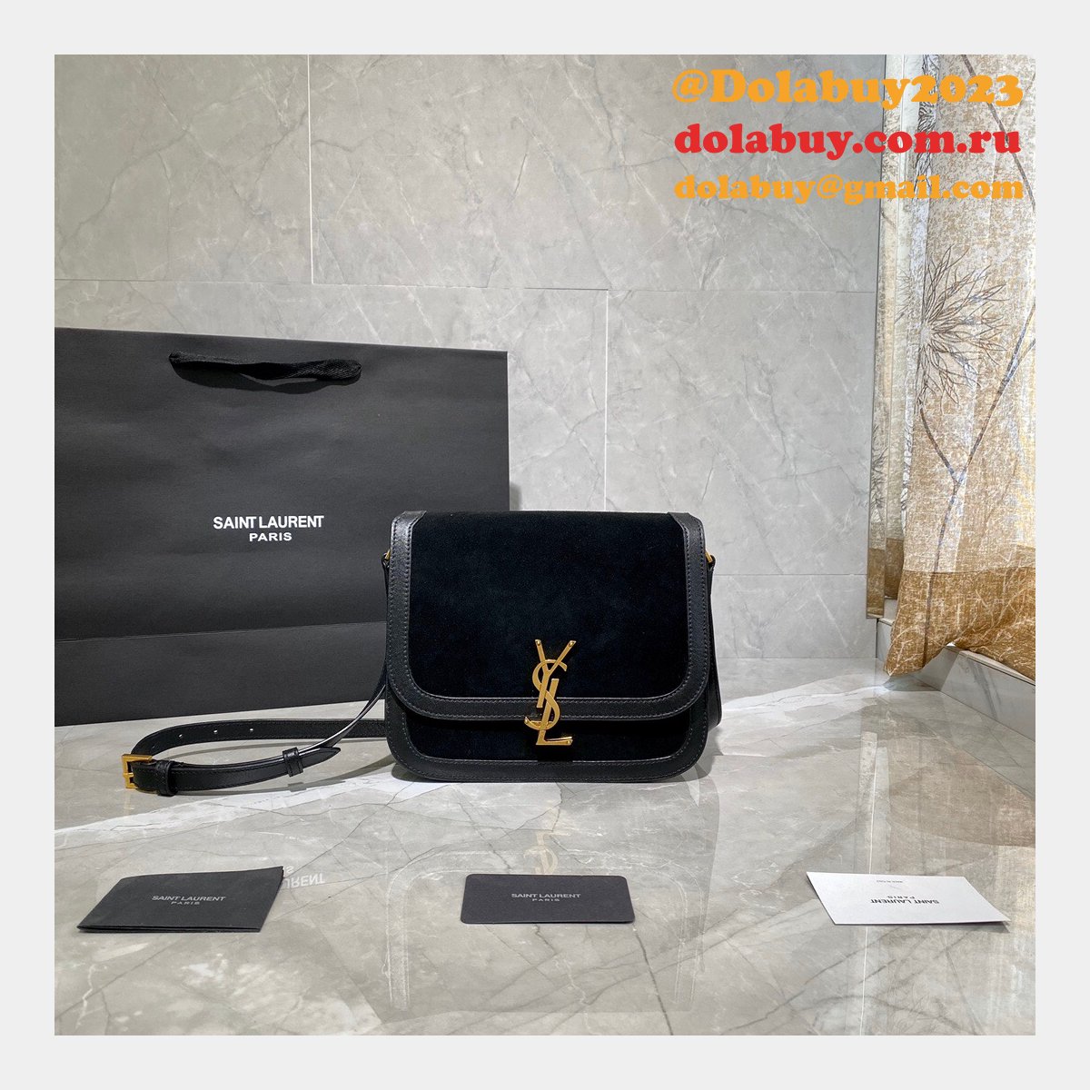 Solferino shoulder Replica 635025 bag Saint Laurent