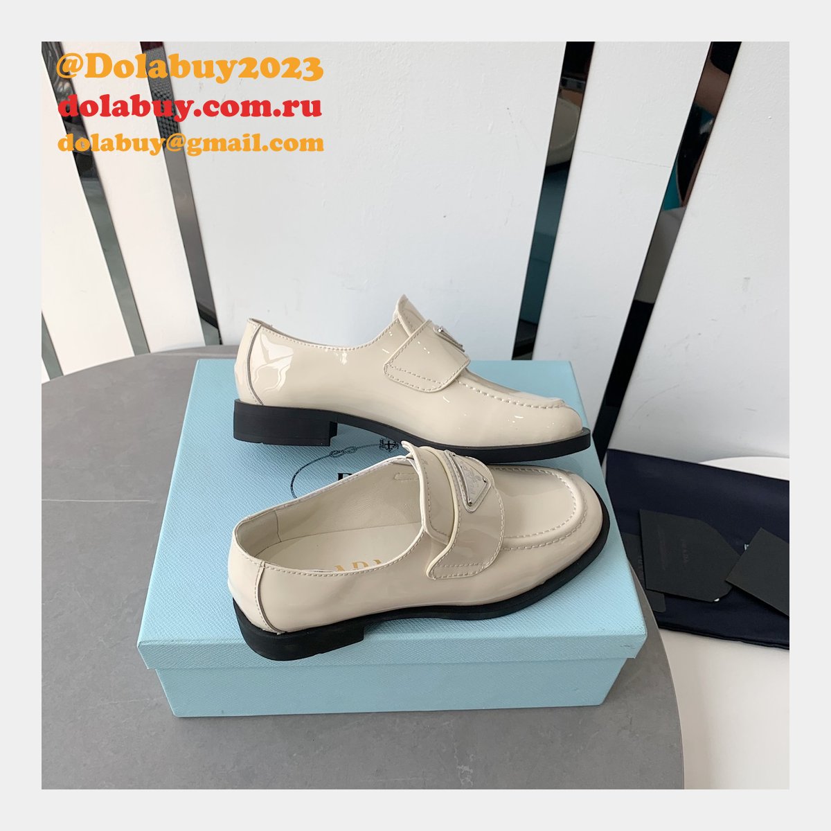 Best Designer Cheap Replica Prada Loafers Shoes