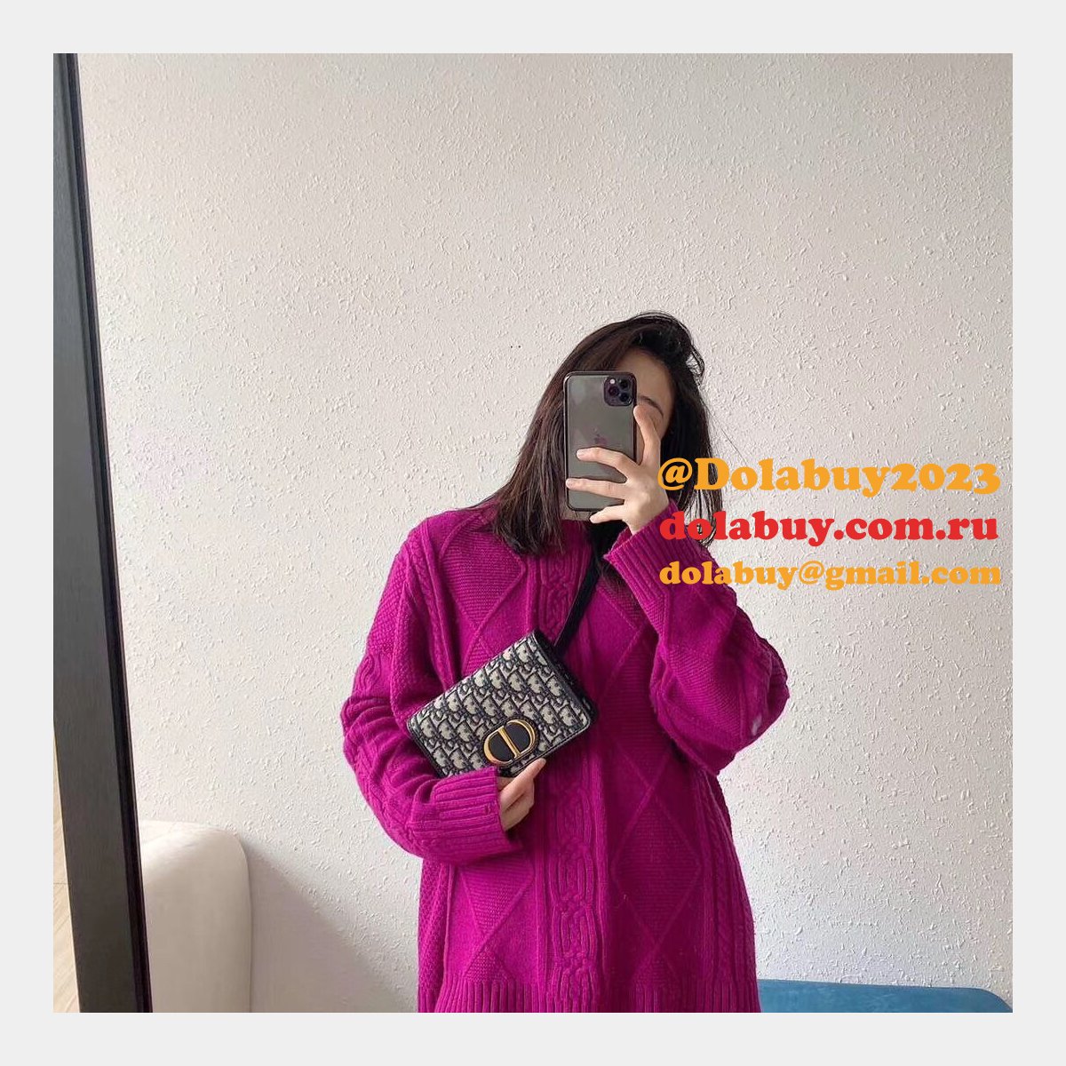 NEW DIOR REPLICA SADDLE BELT