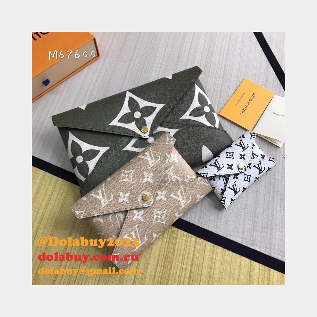 Top Quality Louis Vuitton Epi Leather Kirigami Pochette M67600