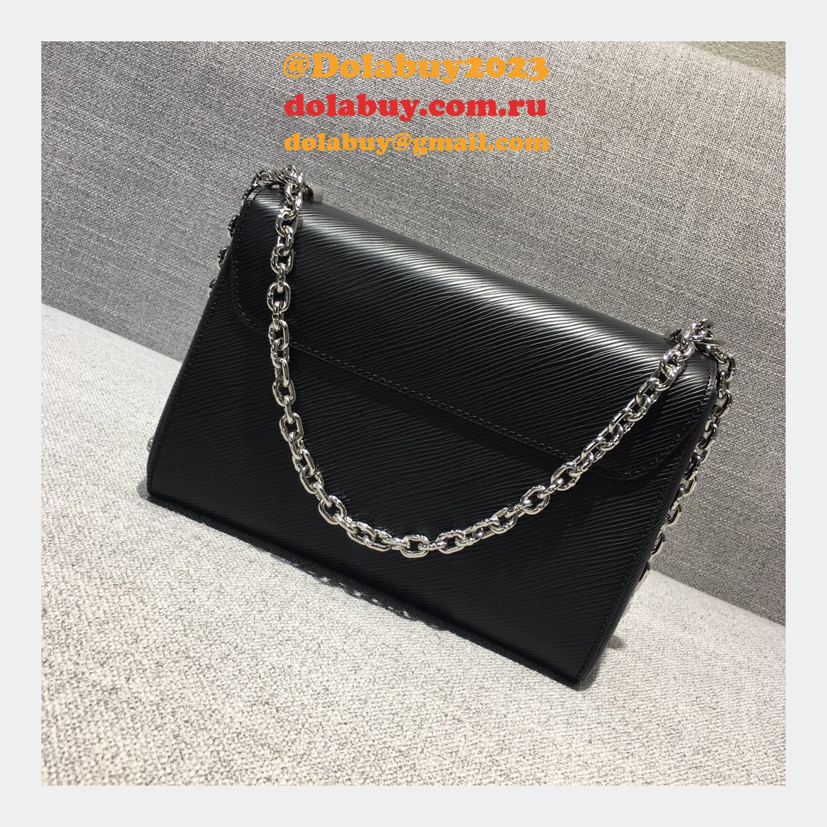 AAA+ Louis Vuitton Twist PM Epi Leather in Black