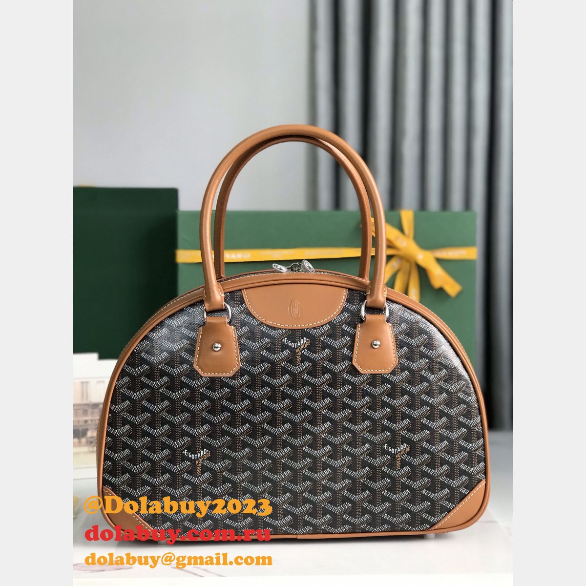 High Quality Goyard Copy Bags Vintage Goyardine 020299 Sale