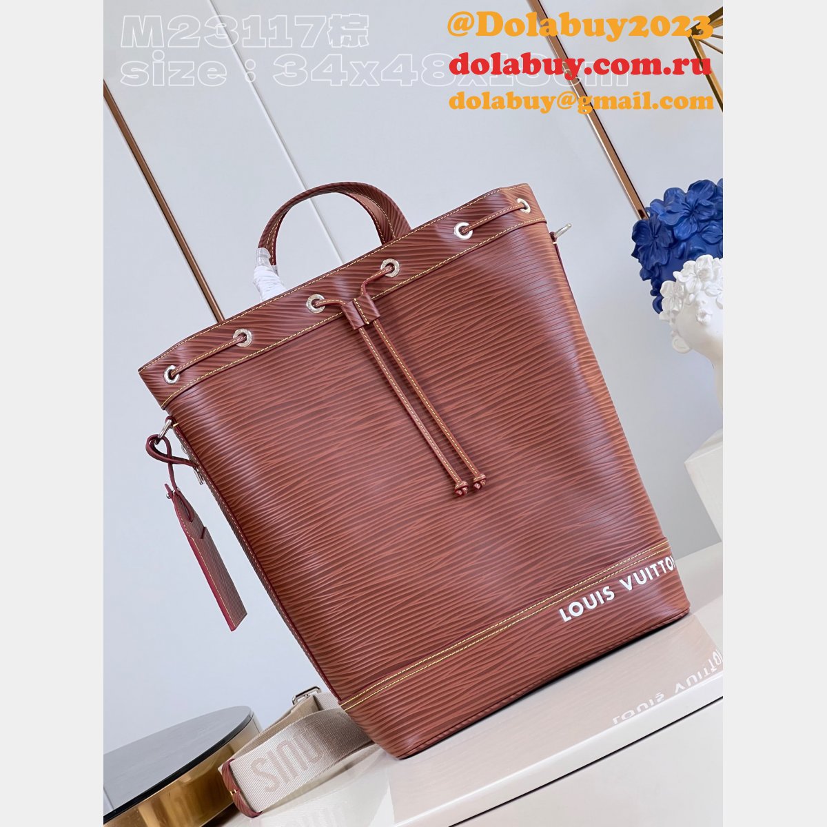 Louis Vuitton Dolabuy High Quality Maxi Noé Sling A05 M23117 Fake Bags