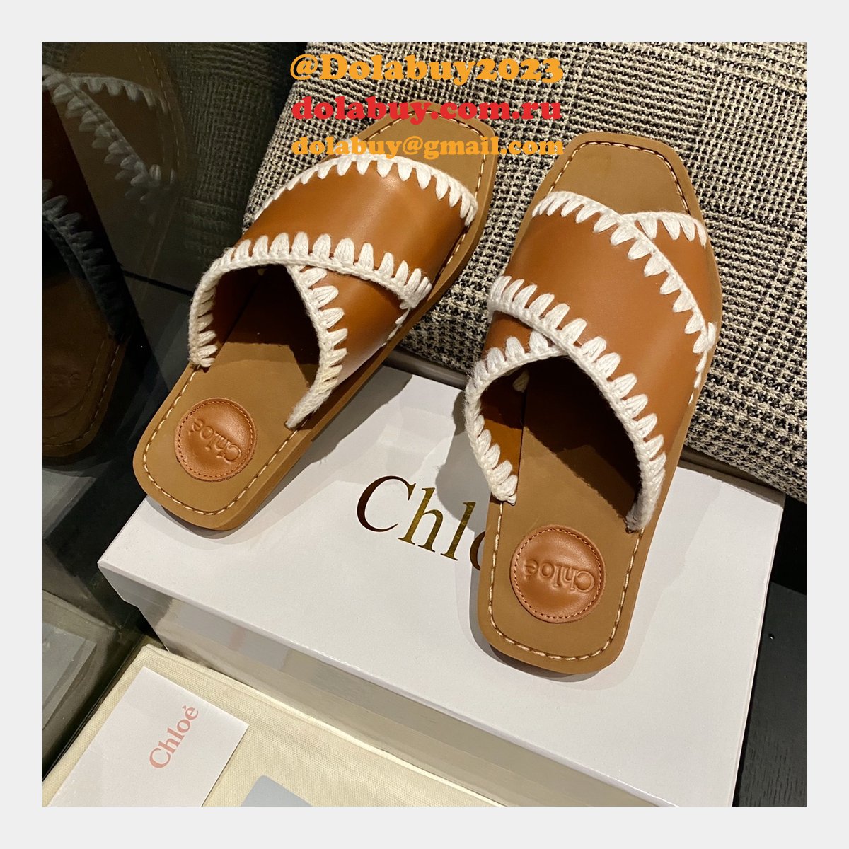 Sandals High Quality Replica Luxury Design Chloe Shoes
