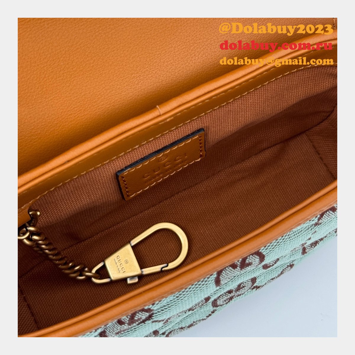 G*u*i luxury gg super 783141 shoulder 1:1 replica bag