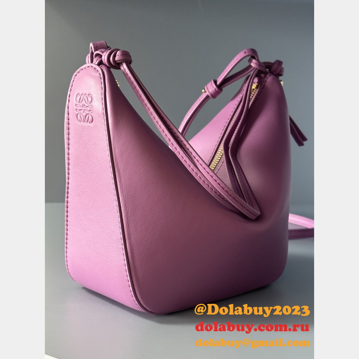 Wholesale loewe Hammock hobo soft handbag