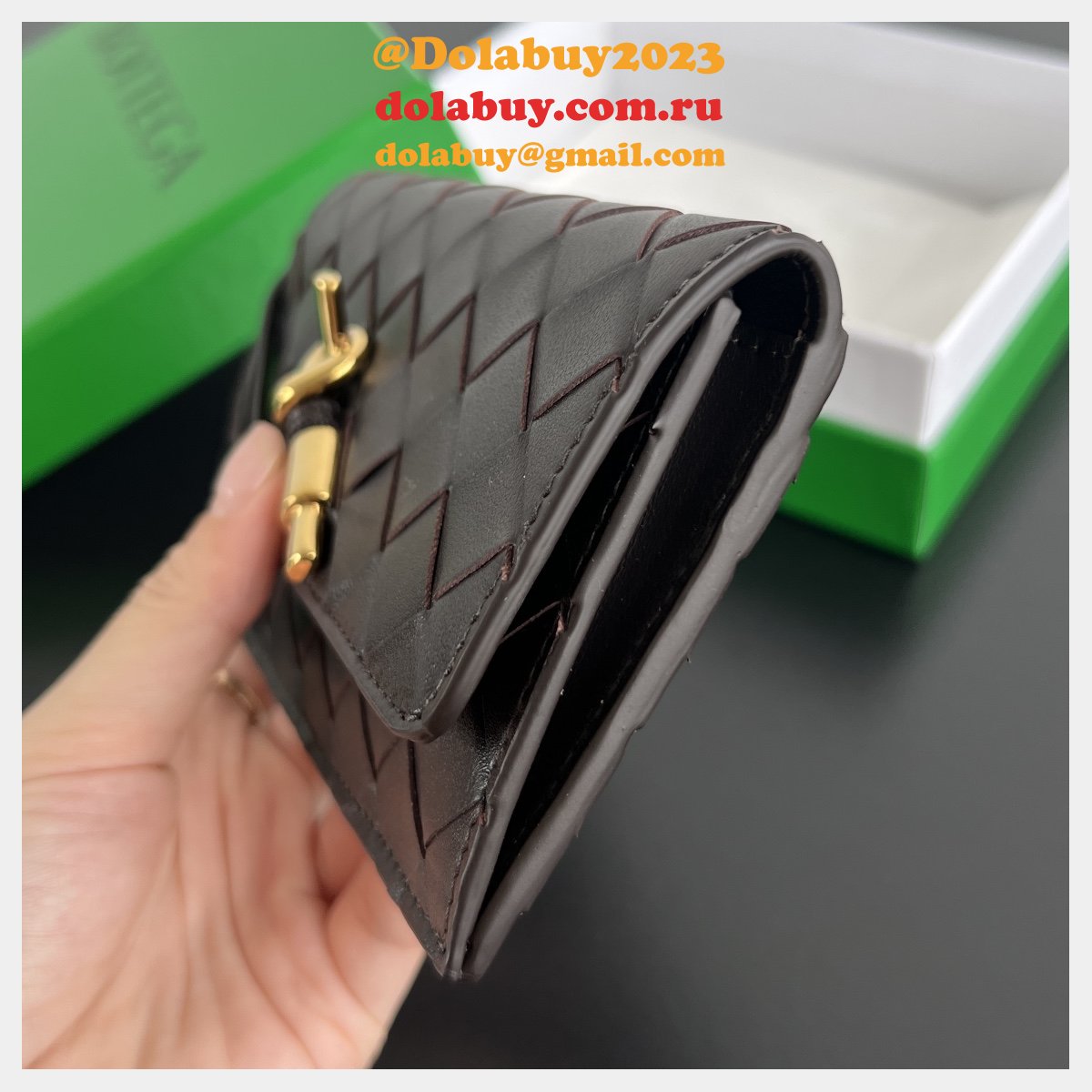 Cheap Bottega Veneta Replicas Amdiamo Cardholder