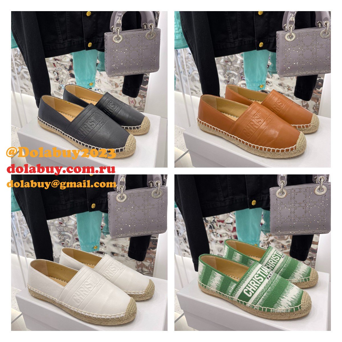 Designer Replica Christian Dior Fisherman Lambskin shoes