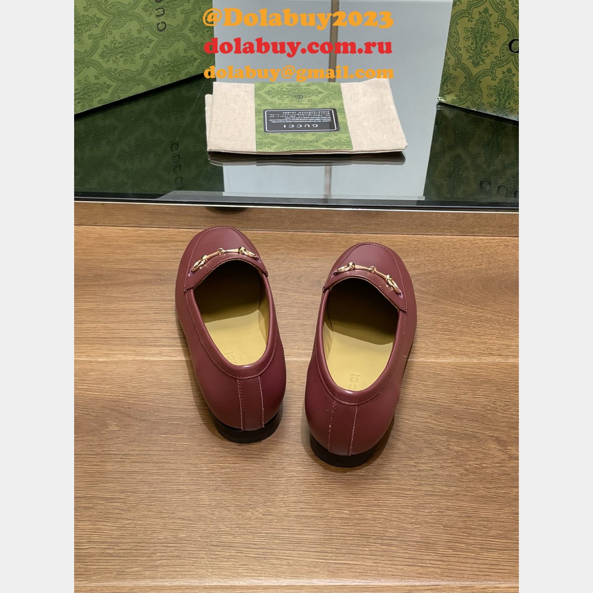 wholesale inspired G*u*i loafers shoes