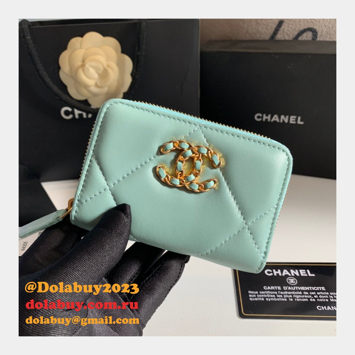 Replica CC Wallets on sale Fashion p0945