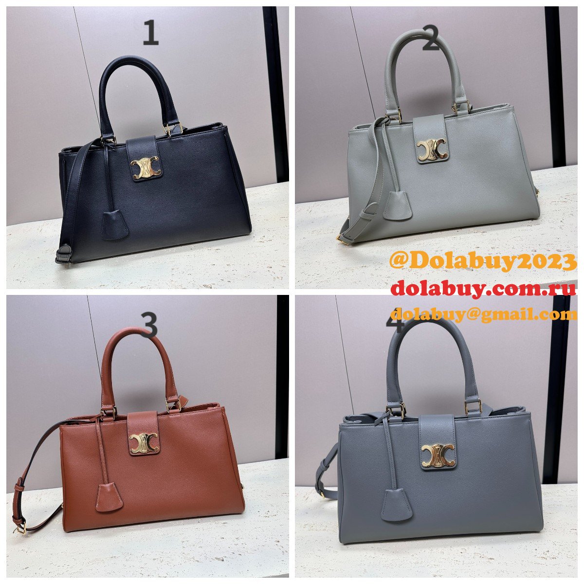More Perfect Lines Medium Appoline 114963 High Quality Fake Bag