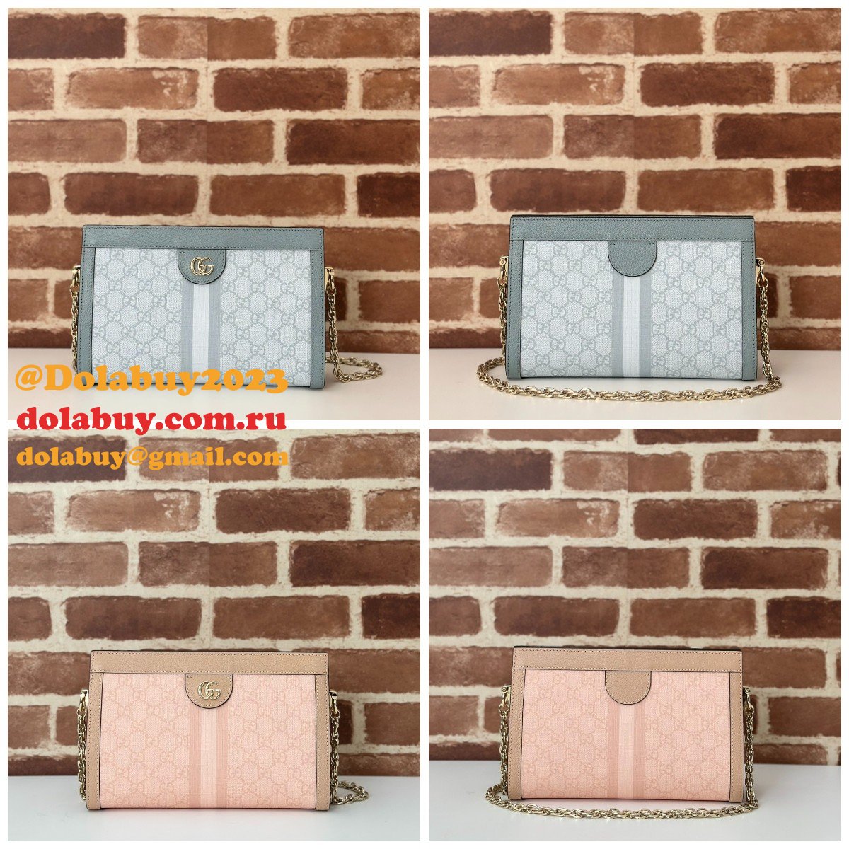 UK GG Supreme Gucci Replicas Ophidia Shoulder 503877 Bag