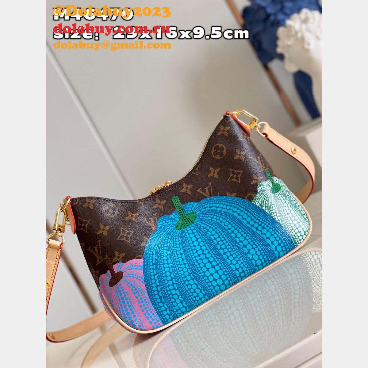 LVS x YK Boulogne Fake Louis Vuitton Monogram M46470 Bag