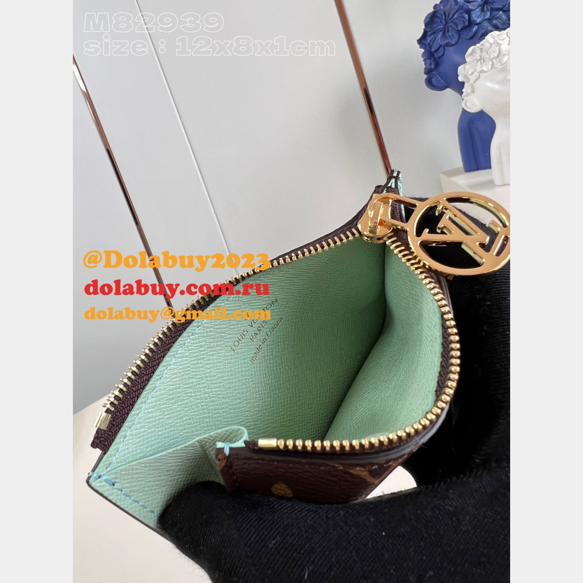Romy Card Holder Green M82939 Knockoff Louis Vuitton Bag