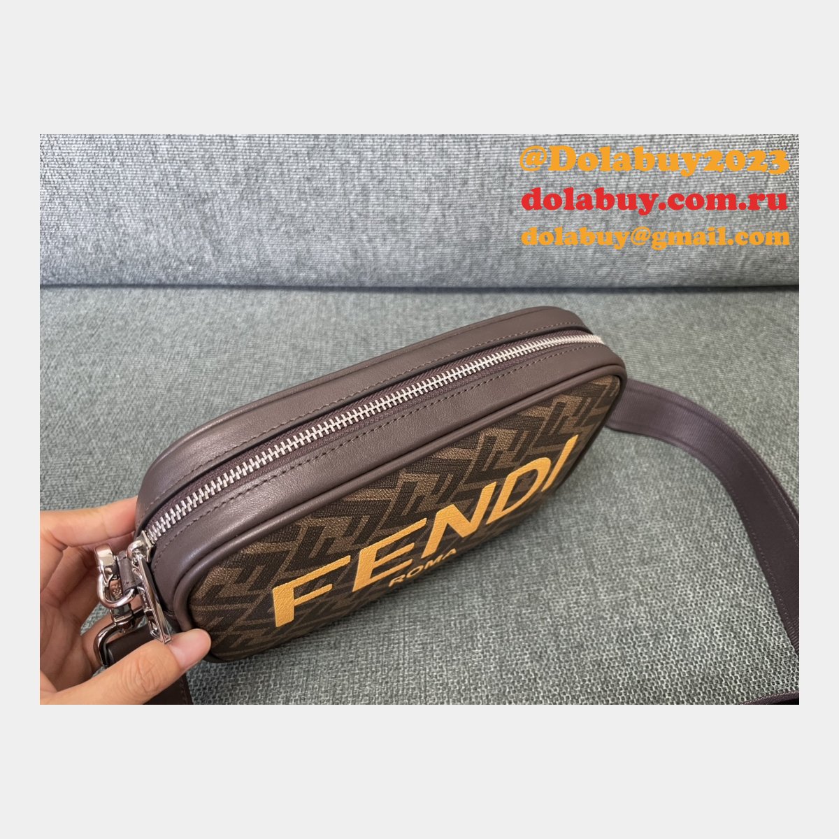 replica luxury & designer 8587 F**di camera bags