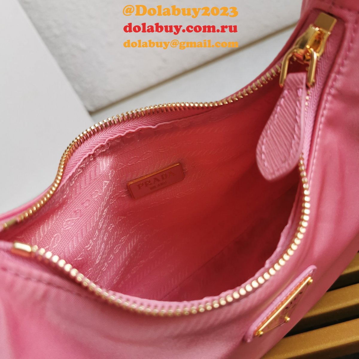 Shop High Quality Replica 1NE204 Prada Hobo Handbag