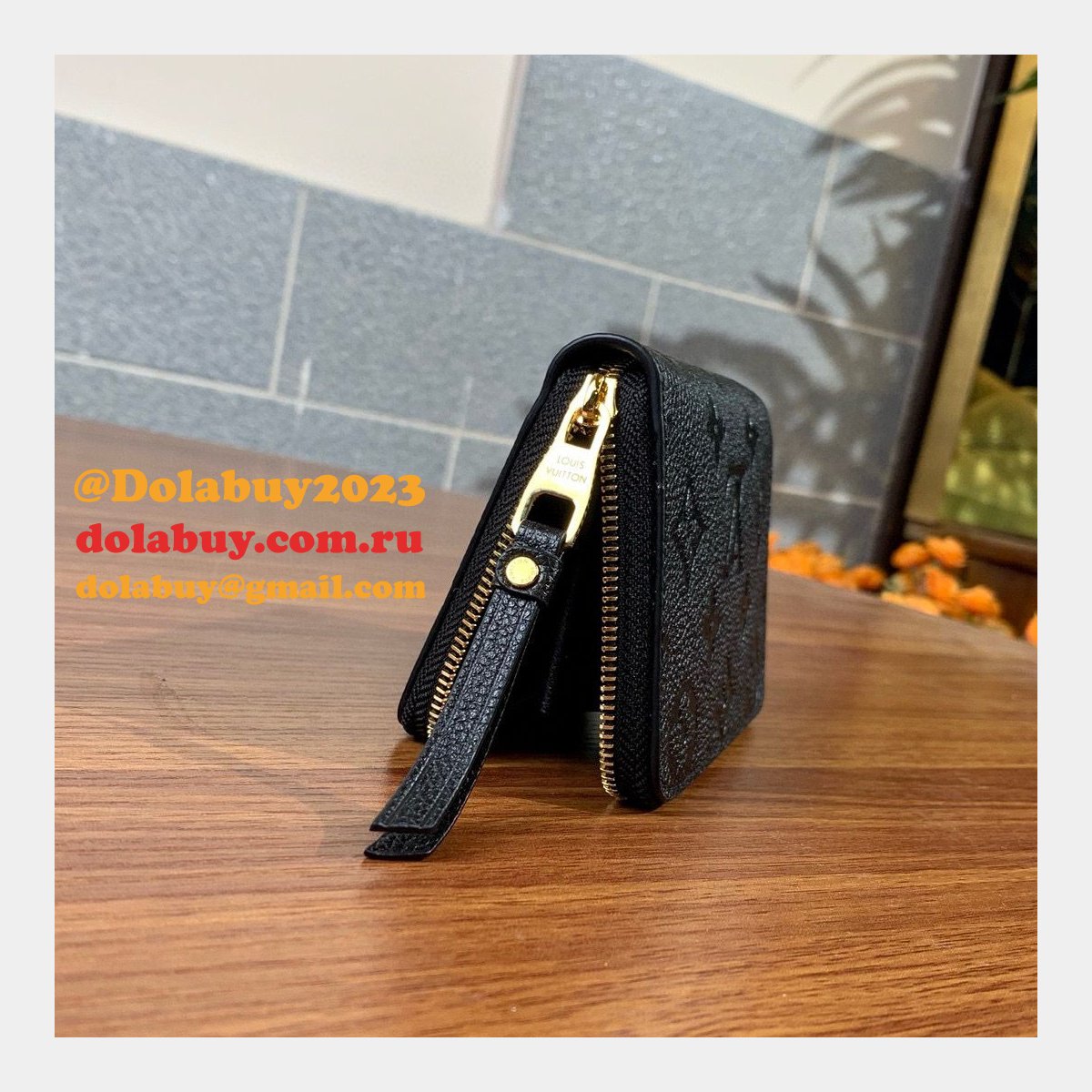 Replica Louis Vuitton M60574 Zippy Coin Purse Empreinte Leather