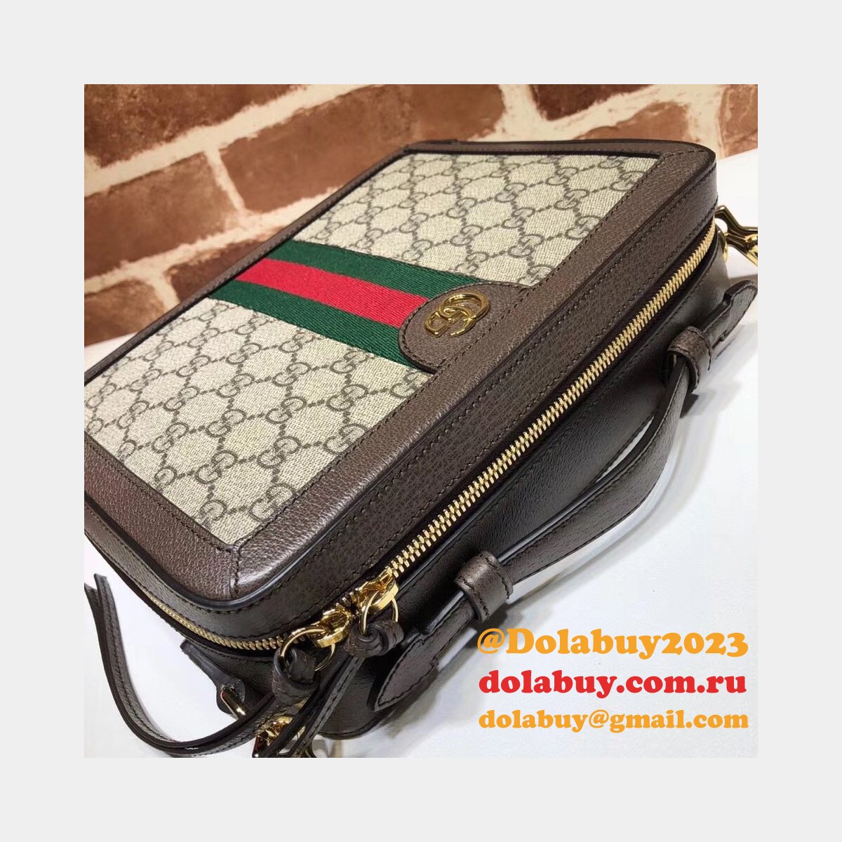 replica G*u*i high quality gg supreme ophidia small shoulder 550622 bag