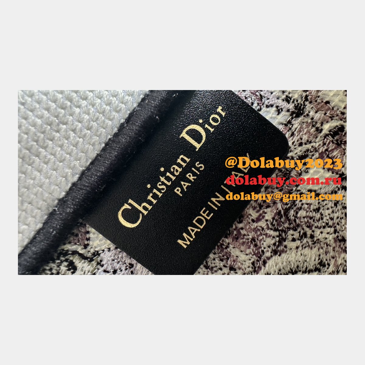 Cheap Luxury Christian Dior CD Book Tote Replica Handbags