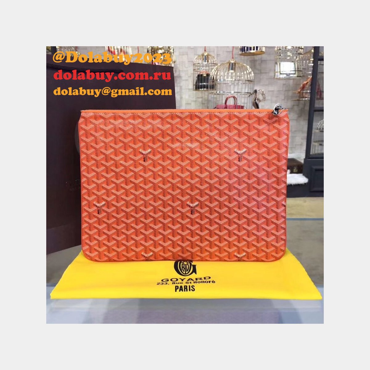 Top Quality Goyard Multi-Color Clutch AAA+ Bags