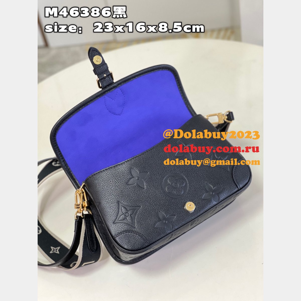 Diane Louis Vuitton M46388/M46386 Monogram Empreinte Replica Bags