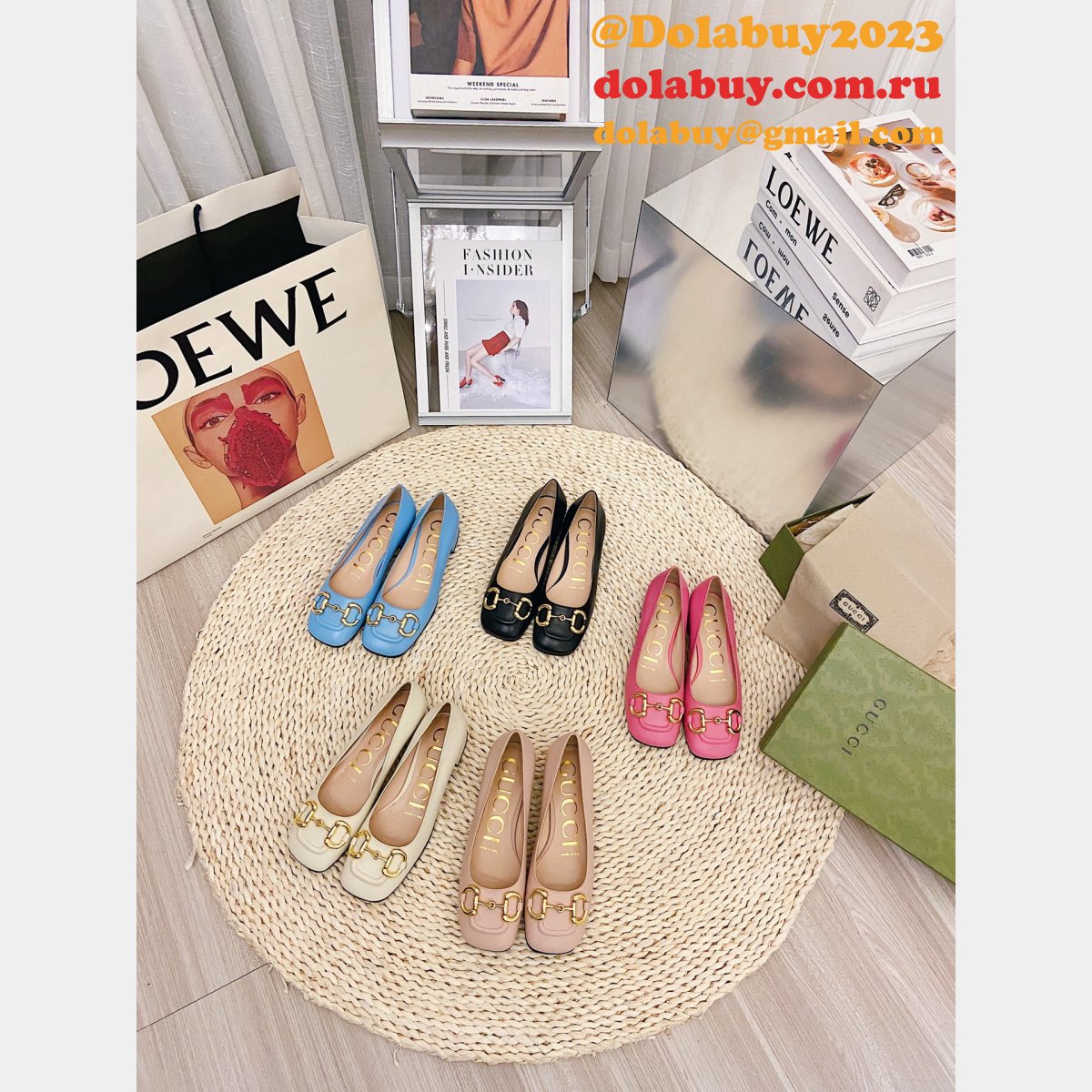 aaa+ G*u*i replica horsebit loafers calfskin shoes