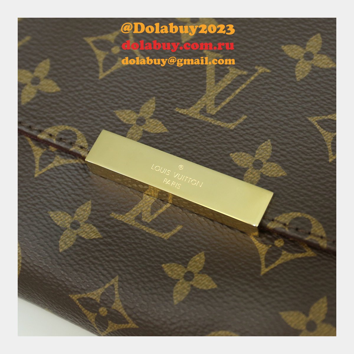 Louis Vuitton Favorite Monogram Canvas M40718 Replcias Handbagss