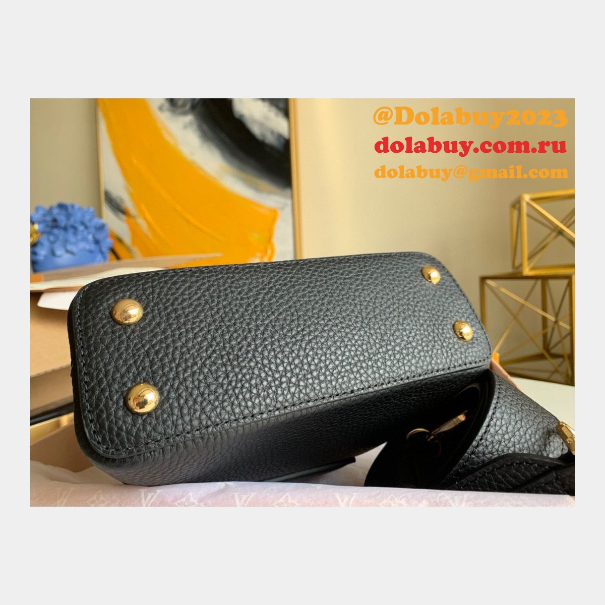 LOUIS VUITTON CAPUCINES REPLICA HANDBAGS WHOLESALE M56071