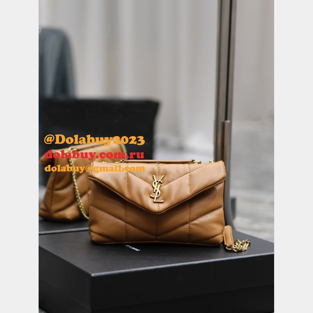 Saint Laurent Perfect Luxury Replica Shoulder 759337 Loulou Bag