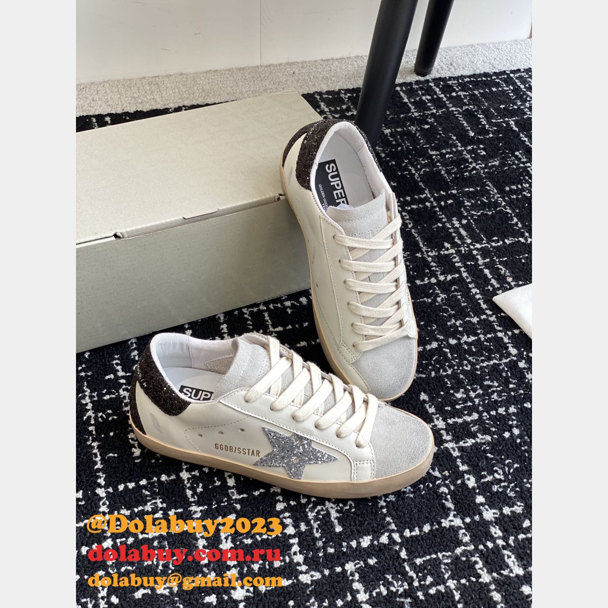 Luxury Super-Star Sabots With Platinum Star Shoes