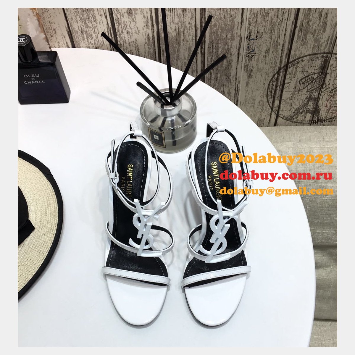 Saint Laurent High Heel Sandals 002