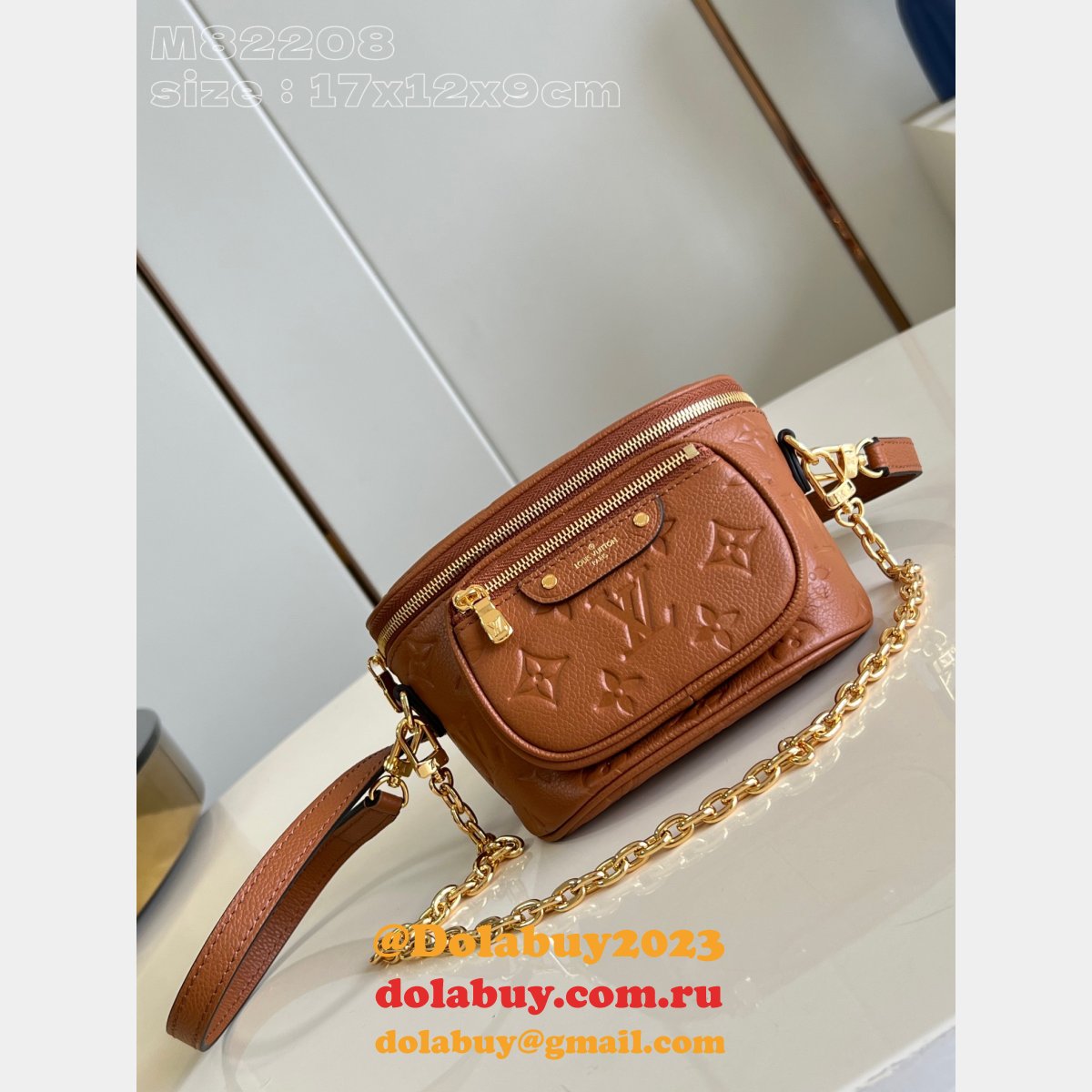 Designer M82208 Louis Vuitton Duplicate Bumbag Monogram Empreinte Bag