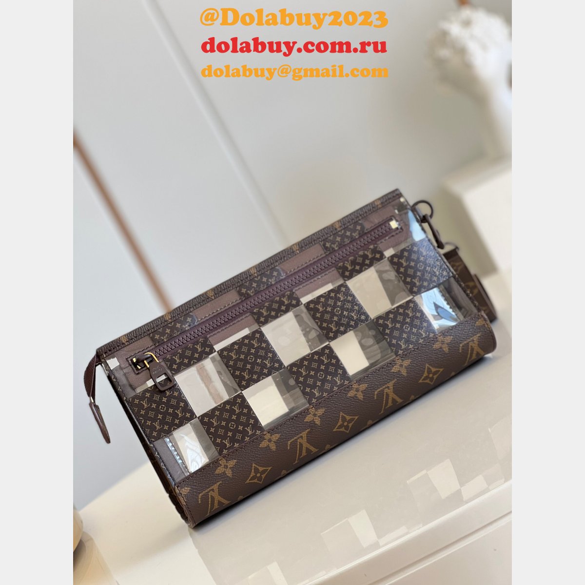 Louis Vuitton Best Replicas M81588 Standing Pouch Monogram Other