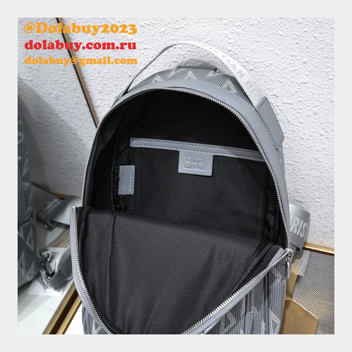 Designer CHRISTIAN DIOR SLING Rider men bag