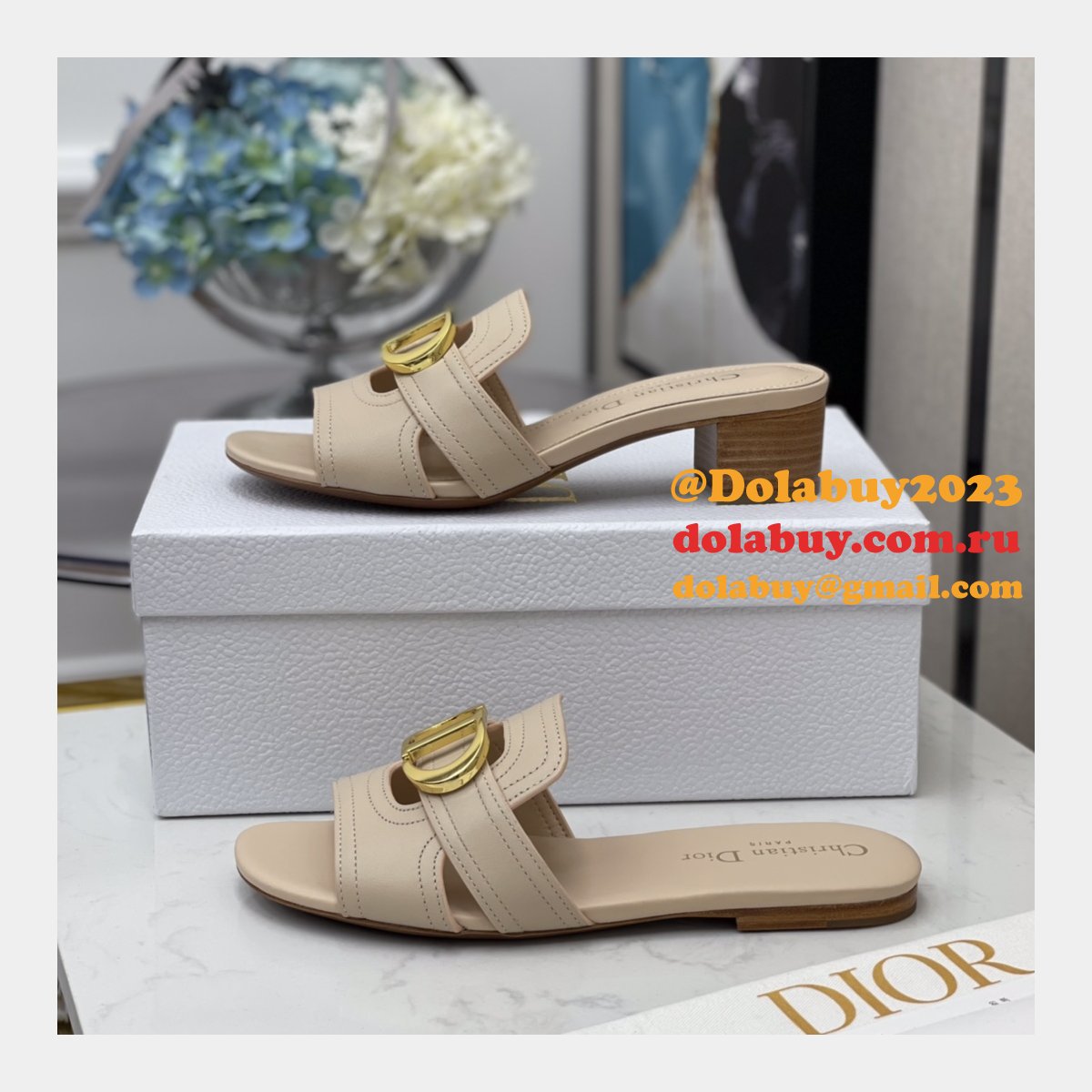 Top Quality Replica Christian Dior AW Montaigne CD Shoes