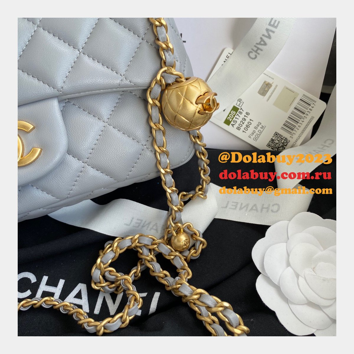 CC Replica Flap Bags 20CM AS1787 Top Handle