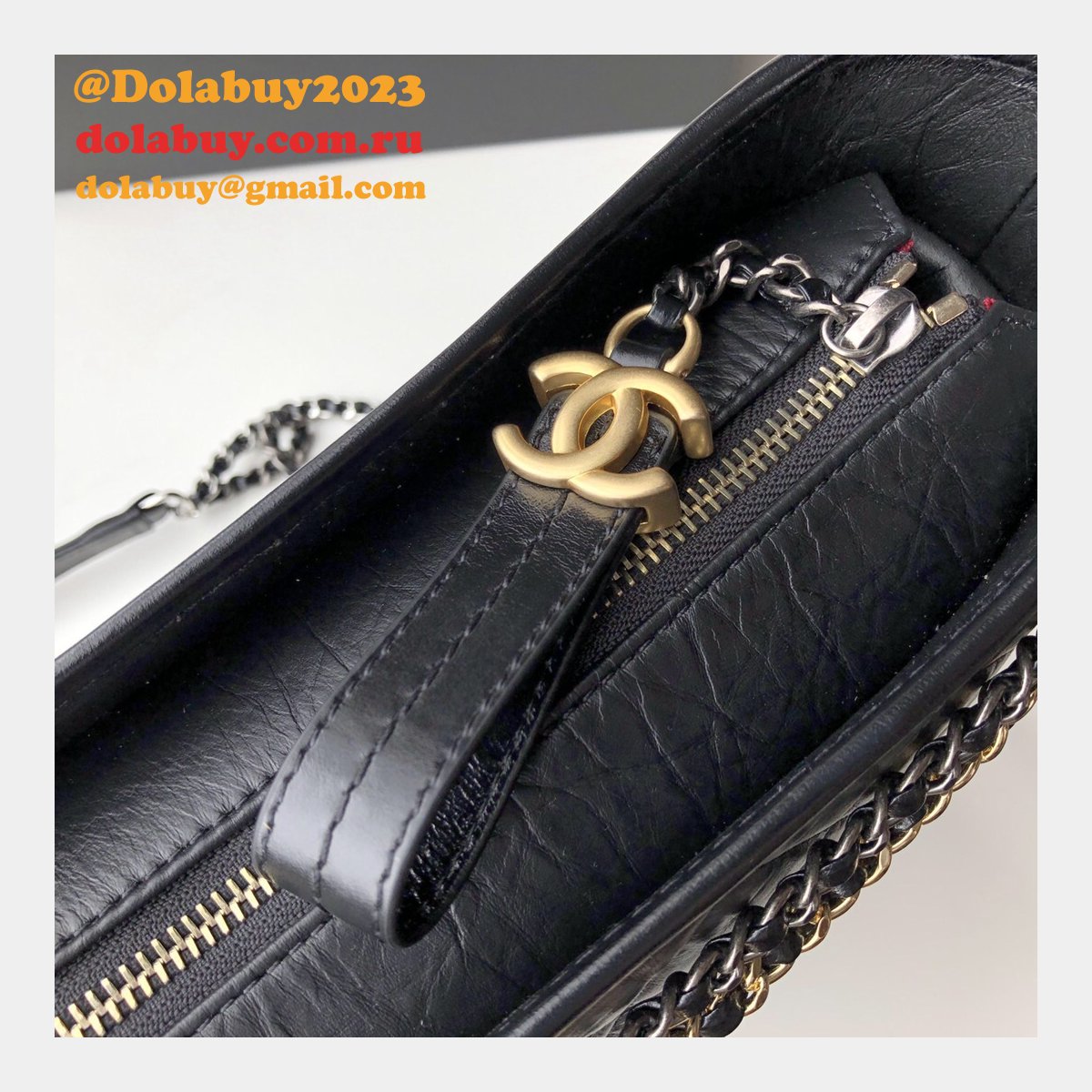 Best CC Gabrielle hobo bag 28cm All Black