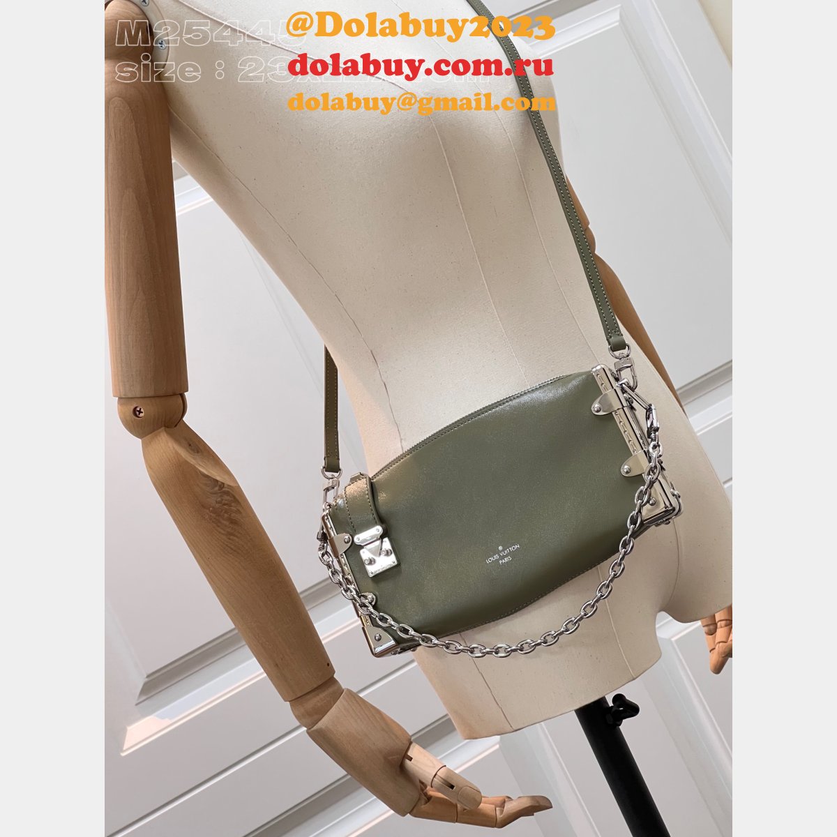 Designer Copy Louis Vuitton Fashion Slim Trunk M25445 Bag