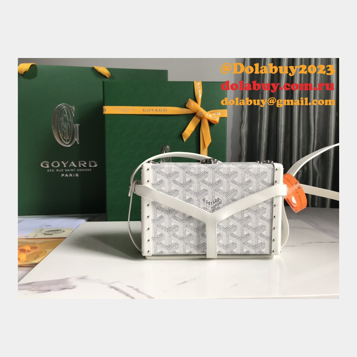 Best Quality 020177 Minaudière Goyardine Replica Goyard bags